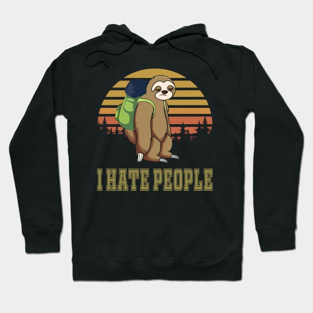 I Hate People Hoodie by Work Memes